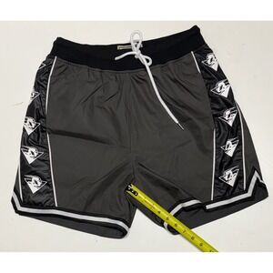 Mitchell Ness NBA Golden State Warriors Basketball Shorts Men's‎ Black White New